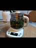 小熊（Bear）养生壶 煮茶器 烧水壶 煮茶壶 316L不锈钢多段保温迷你玻璃花茶壶 智能电热水壶1.5L YSH-E15M3 实拍图