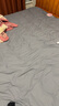 京东京造 悦柔床单单件 120g加厚耐用 A类磨毛床罩 230x250cm 科技灰 实拍图