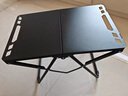 舒怡然折叠桌户外露营便携式吃饭桌夜市摆摊小桌子多功能战术野餐小茶桌 【黑色】速开桌*2+转角板 送收纳包 加长款 实拍图