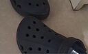 卡骆驰crocs洞洞鞋贝雅男鞋女鞋轻便耐磨一脚蹬拖鞋休闲鞋|10126 深蓝-410 43 (270mm) 实拍图