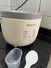 CHAU电饭煲2-3人 电饭锅低糖家用2L多功能锅 0氟不粘钛元素涂层内胆用电火锅电煮锅 米白色【低糖钛内胆】 2L 实拍图