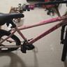 飞鸽（FG FLYING PIGEON）山地自行车成人男女变速山地车青少年中小学生车越野户外骑行单车 【高碳钢】G8002代-辐条轮-粉色 24寸轮组（适合145-170cm） 21速入门版 实拍图