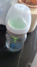 布朗博士玻璃奶瓶 0-3月新生婴儿防胀气 宽口径奶瓶套装150ml+270ml 萌兔 实拍图