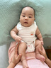 好奇（Huggies）铂金装纸尿裤M144片(6-11kg)中号婴儿尿不湿小桃裤裸感超薄透气 实拍图