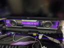 漫步者花再Halo Soundbar Max电脑音响蓝牙5.4低音炮音箱 电竞桌面台式长条有线音箱 破界黑 实拍图