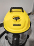 KARCHER德国卡赫 桶式吸尘器18L干湿吹三用商用家用工业开荒装修保洁地毯宠物大容量大吸力WD1s 实拍图