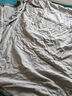 雅鹿·自由自在 抗菌纤维空调被春秋夏凉被子夏季150x200cm 浅灰 实拍图