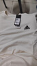 adidas情侣休闲纯棉上衣圆领短袖T恤男女夏季阿迪达斯官方轻运动 米白 M 实拍图