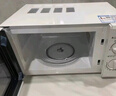 格兰仕（Galanz）20升家用便携式微波炉 五档火力 营养解冻 内胆易清洁 转盘式P70D20N1P-G5(W0) 实拍图