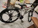 凤凰自行车成年人男女变速自行车青少年单车越野公路车学生山地自行车 铝架/蓝图变速/正新轮胎/三刀灰 24速27.5寸【适合170-195cm】 实拍图