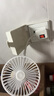 香薰小风扇便携式制冷神器制冷风扇万向小旋风家用卧室三插头一体便携式制冷神器制冷风扇 3个装-独立开关+360度弯曲调节 实拍图