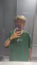 顶峰保罗（Dingfengbaoluo）T恤短袖男士夏季薄款宽松打底衫刺绣上衣百搭潮流DF085墨绿L 实拍图