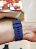 ZNNCO 适用华为手表表带watch3/GT1/GT2/GT3/GT4/GT5/Pro/watch4荣耀magic腕带 【深蓝色】液态硅胶丨46mm表盘通用丨22mm口径 男女士保时捷版设计运动款商 实拍图