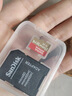 闪迪（SanDisk）128GB TF(MicroSD)内存卡 4K极速金卡A2 V30 U3行车记录仪 运动相机无人机 监控存储卡 读190MB/s 实拍图