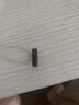 优伦诗适用浪琴阿玛尼天梭卡西欧表带圈环真皮活动圈卡扣扣环皮圈皮带扣 深棕真皮表圈2个+工具 20mm 实拍图