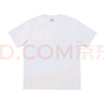 SIMWOOD/简木【标准宽松 】310g基础纯色重磅打底圆领短袖t恤SN120088 白色（右下同色印花） L （建议131-145斤） 实拍图