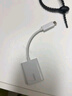 贝尔金（BELKIN）Type-C拓展坞 一分二转接头 60W快充 手机车载转换器 UBS-C扩展 F7U081白车载扩展坞 实拍图