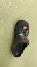 crocs卡骆驰檀健次同款洞洞鞋男沙滩鞋|10001 黑色-001 37/38(230mm) 实拍图