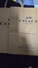 蔻驰（COACH）奥莱男士男装经典标志SQUARE T恤春夏款短袖 黑色 L 实拍图