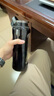 富光高硼硅玻璃杯 大容量泡茶杯双层塑玻带茶隔水杯 男士杯子1000ml 实拍图
