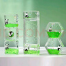 JIANTIAN沙漏摆件桌面文创饰品熊猫油滴计时器解压情绪伴手礼送友礼物 实拍图