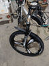 凤凰自行车成年人男女变速自行车青少年单车越野公路车学生山地自行车 铝架/蓝图变速/正新轮胎/三刀灰 24速27.5寸【适合170-195cm】 实拍图