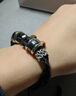 BJYL叶子手链男士潮流编织手绳百搭复古男生手链手腕饰品手环生日礼物 实拍图