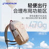 迪卡侬（DECATHLON）户外背包双肩男女书包登山轻便休闲旅行运动包 淡米灰-20L(新老款交替发货) 实拍图