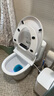 湯川秀樹遥控智能马桶盖小尺寸短小款全自动翻盖冲洗加热烘干小号坐便盖板 自动翻盖旗舰款（短款47CM） 实拍图