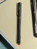 三菱（uni）0.1mm水性绘图针管笔 PIN-200美术设计描边笔勾线笔 黑杆红芯 单支装 实拍图