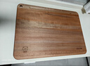 双枪金花梨木案板擀面板家用切菜和面饺子实木厨房揉面砧板70*50*2.2 实拍图