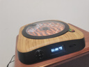 巫牌单曲人生W CD机高保真大推力蓝牙 创意礼物复古专辑纯CD播放机便携式 竹纹色 实拍图