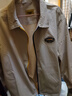 马登工装美式复古撞色教练夹克男尼龙翻领cityboy街头休闲外套春季 米白色 【男士休闲薄外套/高级感/短款】 L 实拍图