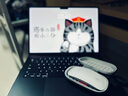OLYSON适用于苹果妙控鼠标收纳盒Apple Magic Mouse3无线蓝牙鼠标包一二代便携气囊减震防摔抗压硬壳保护 牛津黑【双面气囊  加倍呵护】 13.5×8cm 晒单实拍图