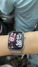 绿联适用苹果手表膜S9/S8/SE2通用Apple iWatch7/6/5/4保护膜41/40mm全覆盖防刮防指纹水凝膜非钢化膜 实拍图