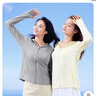 SIINSIIN正肩冰皮宽松防晒衣女2025新款薄款冰丝冰感防晒服透气外套 实拍图
