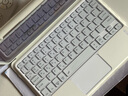智思慧 适用华为平板2021款matepad11蓝牙键盘保护套10.95英寸 磁吸分离硅胶壳 智能触控背光键盘 白色 实拍图