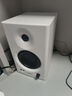 漫步者（EDIFIER）MR4 有源监听2.0音箱  HIFI音质 多媒体电脑电视音响 桌面音响 白色 实拍图
