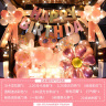 多美忆生日场景布置后备箱装饰生日惊喜成人男孩女孩气球浪漫告白花朵粉 实拍图