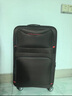 竹貂行李箱耐磨牛津布28英寸大容量男拉杆箱女万向轮旅行箱密码箱皮箱 子母箱-黑色-可拆卸万向轮 24英寸 【黄金尺寸，店长推荐】 实拍图