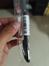 斑马牌（ZEBRA）中性笔 0.5mm子弹头签字笔 学生标记笔走珠水性笔 C-JJ100 JELL-BE 黑色 单支装 实拍图
