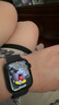Apple/苹果 Watch Series 10 智能手表GPS款42毫米亮黑色铝金属表壳黑色运动型表带S/M MX1M3CH/B 实拍图