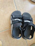 安踏儿童运动凉鞋男大童2025夏季透气魔术贴露趾沙滩鞋A12326962I 实拍图
