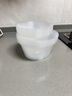沉弗一次性碗外卖打包盒塑料饭盒快餐盒泡面汤碗带盖圆形食品级餐盒 1250ml圆形透明30套 实拍图