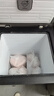 美的（Midea）100升冰柜家用小型零下40度低温速冻冷柜冷藏冷冻两用卧式冰箱一级能效BD/BC-100KGEM国家补贴20% 实拍图