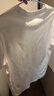 拇指白小T【汗隐无痕T】春夏新款短袖男士T恤纯色舒适百搭打底衫 皓白 3XL 实拍图