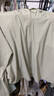 无印良品（MUJI）女式 防紫外线 拉链短款连帽衫夏季款硬核防晒服防晒衣BB12CC4S 淡绿色 M 160/84A 实拍图