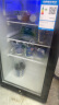 先科（SAST）冰吧冷藏柜 欧式恒温红酒柜酒店家用电冰箱迷你小型单门办公室电竞保鲜展示留样茶叶饮料药品柜 90升 白胆（全冷藏保鲜+蓝光灯+带锁） 实拍图