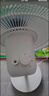 美的（Midea）【品质推荐】七叶轻音柔风电风扇/家用省电落地扇/台式电扇/广角摇头节能宿舍小型风扇 SAE35CA 实拍图