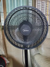美的（Midea）【超级单品】七叶轻音立式电风扇家用柔风落地扇台式桌面小型风扇大风量节能摇头宿舍电扇 SAF30AB 实拍图